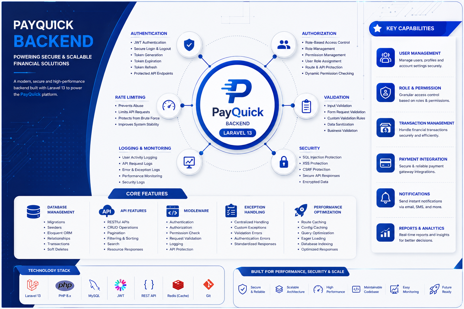 PayQuick Backend API